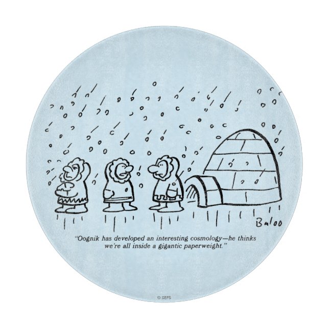 Paperweight Cutting Board (Front)