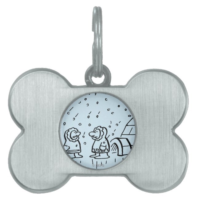Paperweight Pet ID Tag (Front)