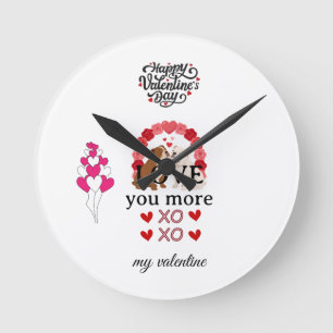 Paperweight Round Clock