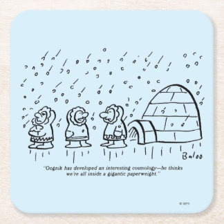 Paperweight Square Paper Coaster
