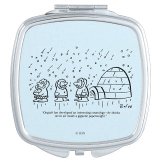 Paperweight Vanity Mirror