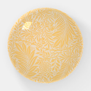 PAPERWEIGHT : WILLIAM MORRIS : LARKSPUR