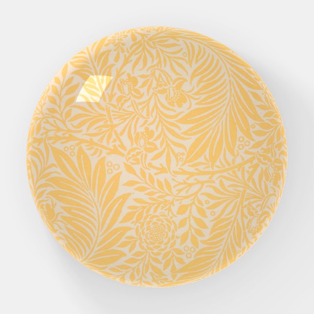 PAPERWEIGHT : WILLIAM MORRIS : LARKSPUR (Front)