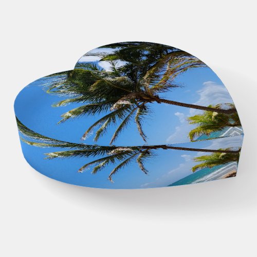 Paperweight with Beach Photo