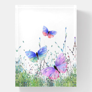 Paperweight with Butterflies