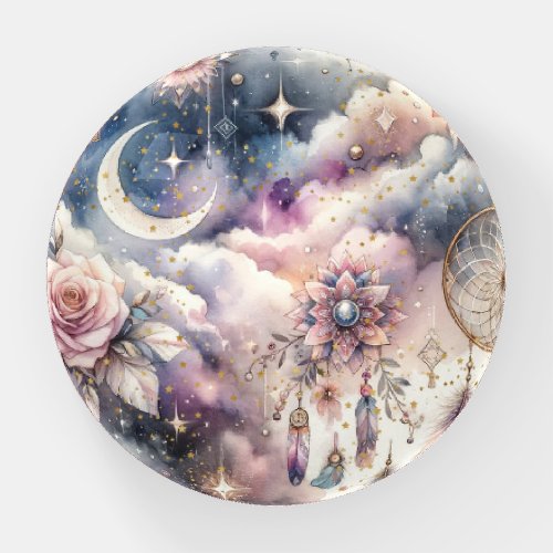 Paperweight with Celestial Boho Design