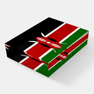 Paperweight with flag of Kenya