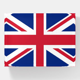 Paperweight with flag of United Kingdom