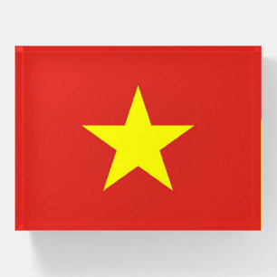 Paperweight with flag of Vietnam
