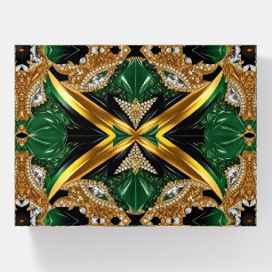 Paperweight with Jamaican Colors