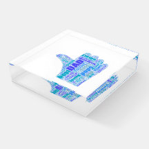 Paperweight - Word Cloud