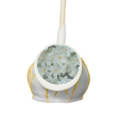 Paperwhite Narcissus Delicate White Flowers Cake Pops (Front)