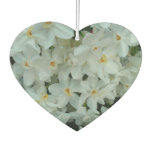Paperwhite Narcissus Delicate White Flowers Car Air Freshener