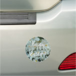 Paperwhite Narcissus Delicate White Flowers Car Magnet