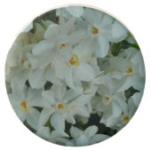 Paperwhite Narcissus Delicate White Flowers Chocolate Covered Oreo (Front)