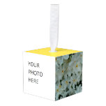 Paperwhite Narcissus Delicate White Flowers Cube Ornament