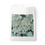Paperwhite Narcissus Delicate White Flowers Favor Bag