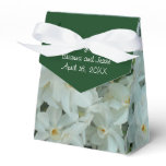 Paperwhite Narcissus Delicate White Flowers Favor Boxes