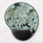 Paperwhite Narcissus Delicate White Flowers Gel Mouse Pad