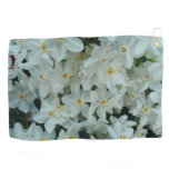 Paperwhite Narcissus Delicate White Flowers Golf Towel