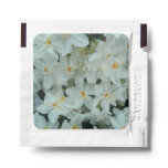 Paperwhite Narcissus Delicate White Flowers Hand Sanitizer Packet