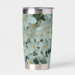 Paperwhite Narcissus Delicate White Flowers Insulated Tumbler