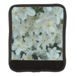 Paperwhite Narcissus Delicate White Flowers Luggage Handle Wrap
