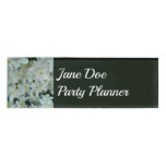 Paperwhite Narcissus Delicate White Flowers Name Tag