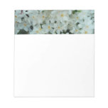 Paperwhite Narcissus Delicate White Flowers Notepad