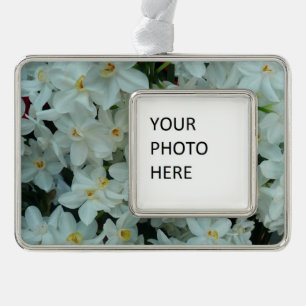 Paperwhite Narcissus Delicate White Flowers Ornament