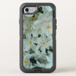 Paperwhite Narcissus Delicate White Flowers OtterBox Defender iPhone SE/8/7 Case