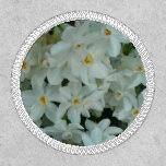 Paperwhite Narcissus Delicate White Flowers Patch