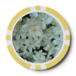 Paperwhite Narcissus Delicate White Flowers Poker Chips