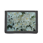 Paperwhite Narcissus Delicate White Flowers Trifold Wallet