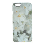 Paperwhite Narcissus Delicate White Flowers Clear iPhone 6/6S Case