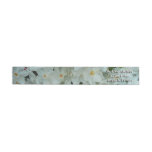 Paperwhite Narcissus Delicate White Flowers Wrap Around Label