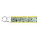 Paperwhite Narcissus Delicate White Flowers Wrist Keychain