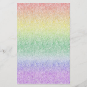 Papery Rainbow Stationery