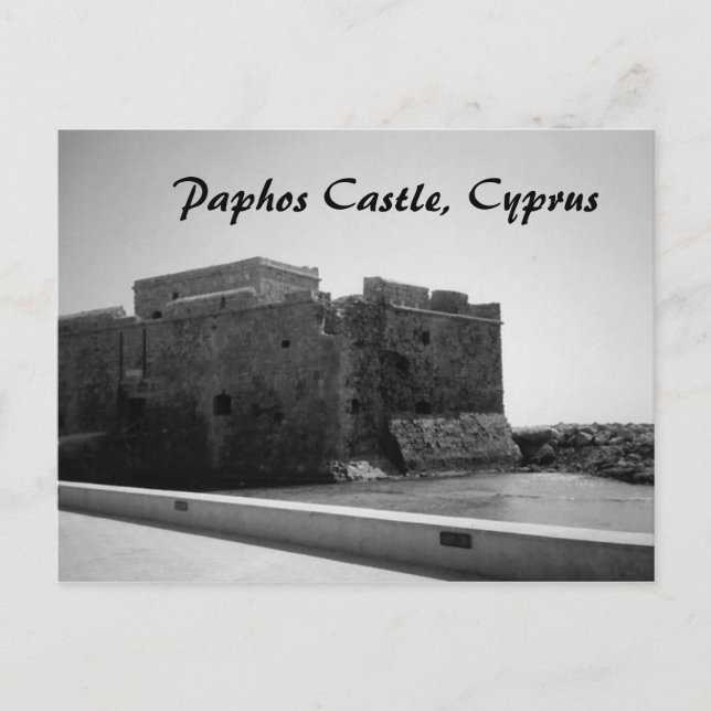 Paphos Castle, Cyprus Postcard (Front)