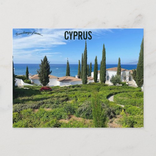 Paphos Cyprus Postcard