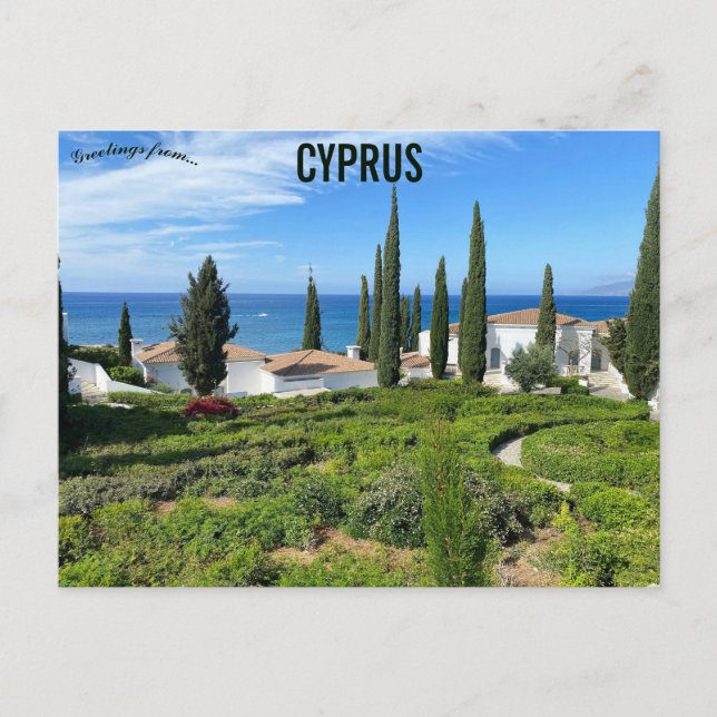 Paphos Cyprus Postcard (Front)