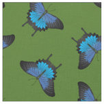 Papilio Ulysses Swallowtail Butterflies Butterfly Fabric