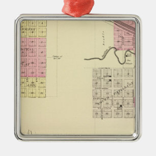 Papillion, Nebraska Metal Ornament