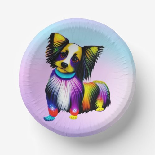 Papillion Pop Art Pastel  Paper Bowls