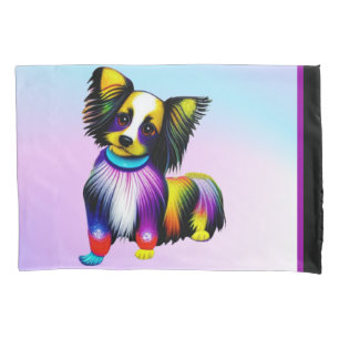 Papillion Pop Art Pastel   Pillow Case