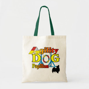 Papillon_Agility Gifts Tote Bag
