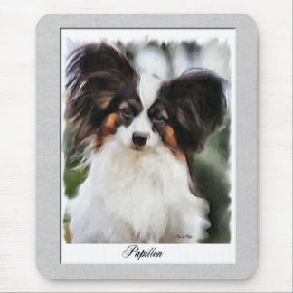 Papillon Art Gifts Mouse Pad