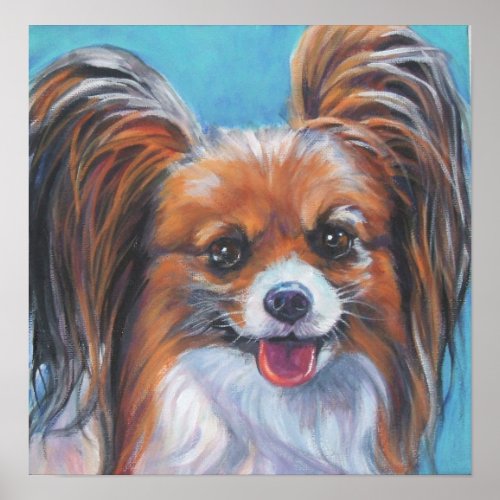 Papillon Art Print