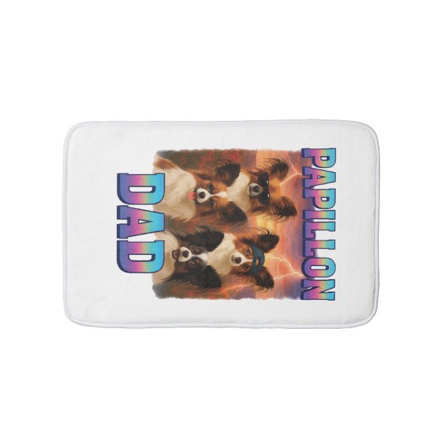 Papillon Bath Mat (Front)
