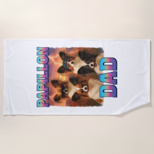 Papillon Beach Towel
